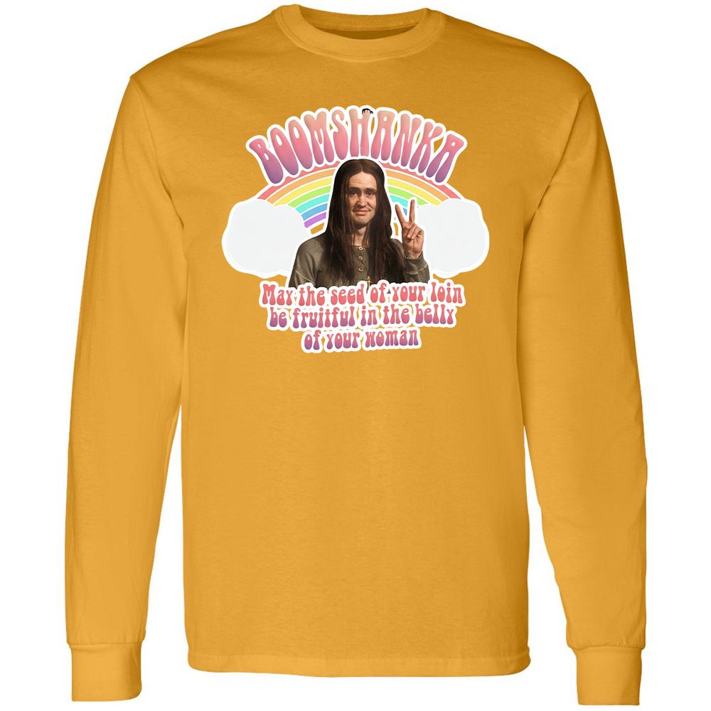 Long Sleeve T-Shirt - 9PWLVS4X - Gold - 9