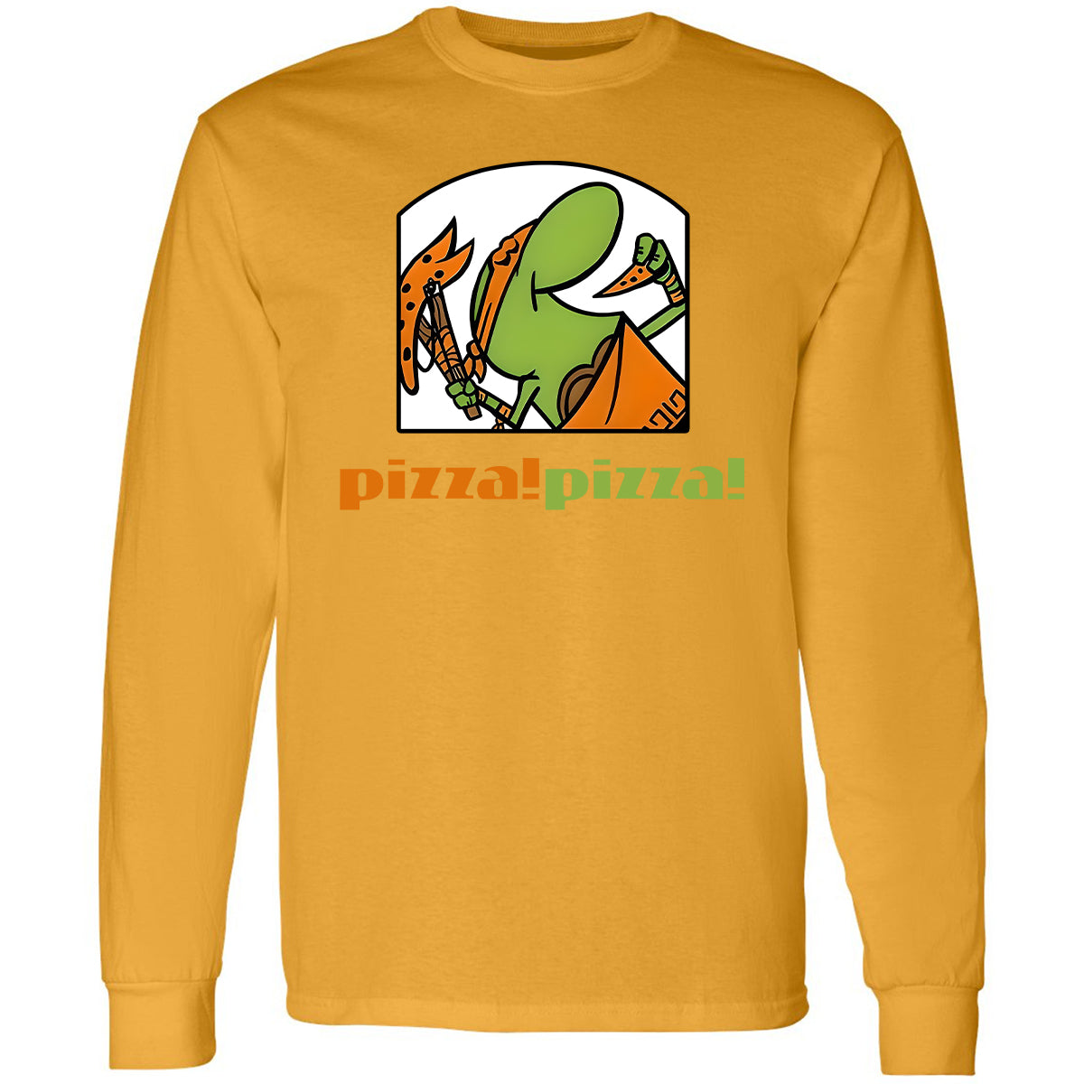 Long Sleeve T-Shirt - N6J7BRZP - Gold - 9