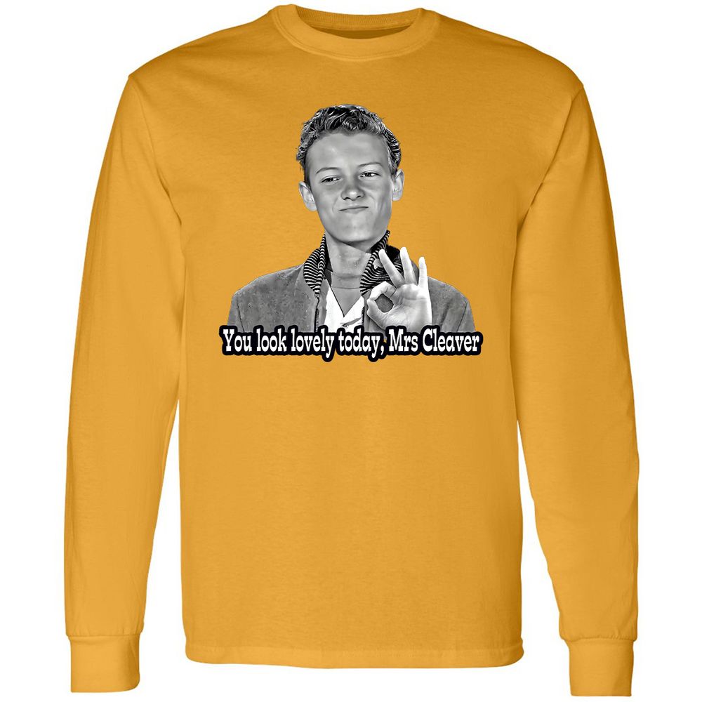 Long Sleeve T-Shirt - 9HQT5XKH - Gold - 9