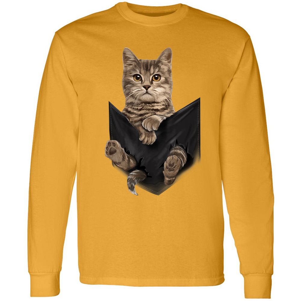 Long Sleeve T-Shirt - 27RCSU6L - Gold - 9