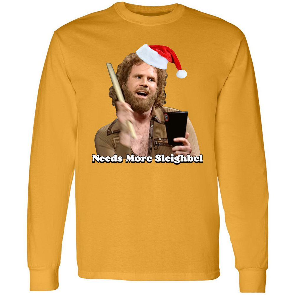 Needs More Sleighbel - Gold - 9