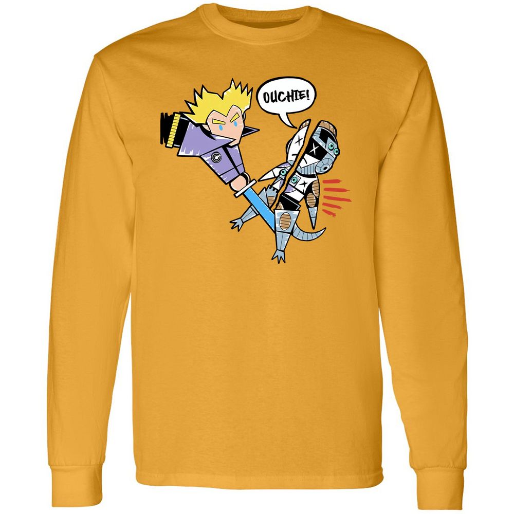 Long Sleeve T-Shirt - A5FFDEP6 - Gold - 9