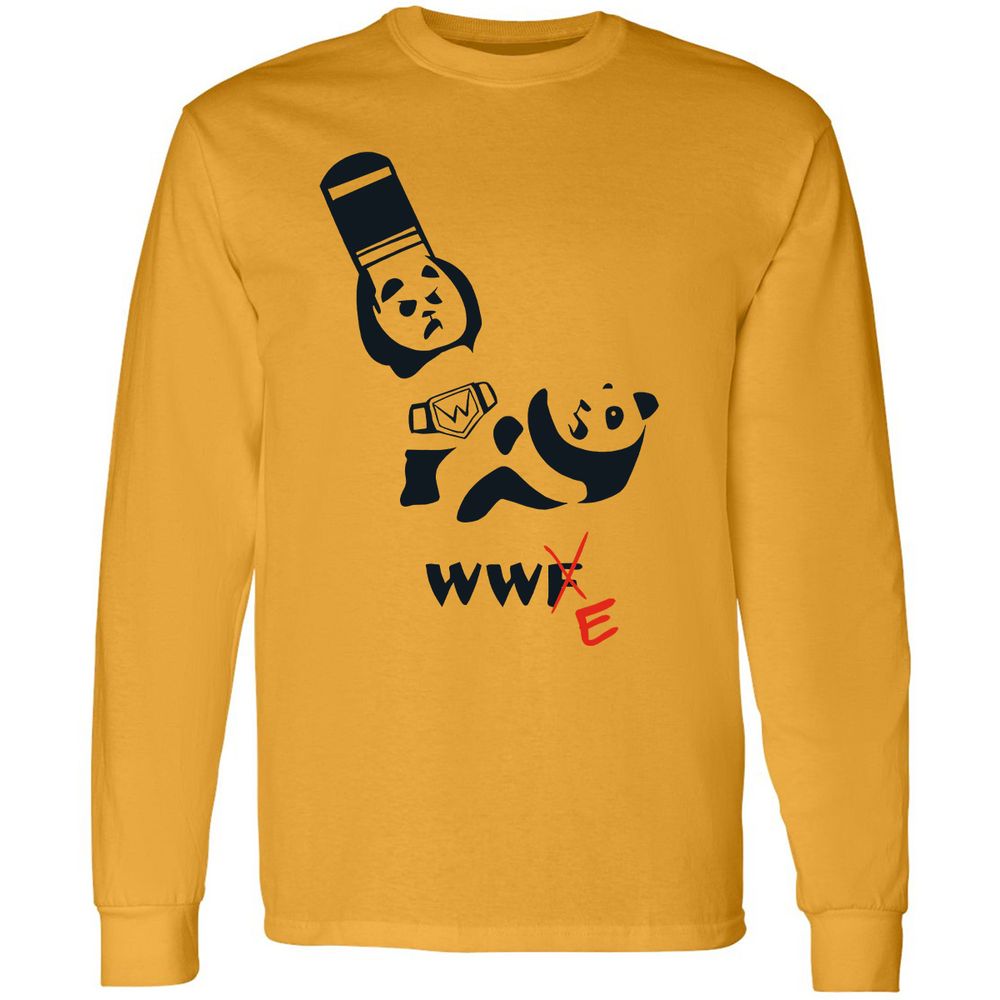 Long Sleeve T-Shirt - Q43GLD1M - Gold - 9