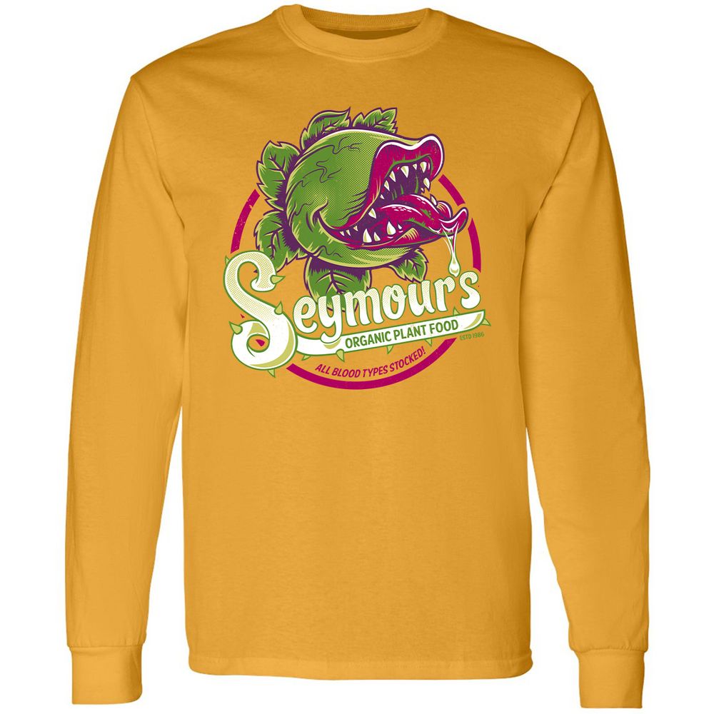 Long Sleeve T-Shirt - 8J6KKRB2 - Gold - 9
