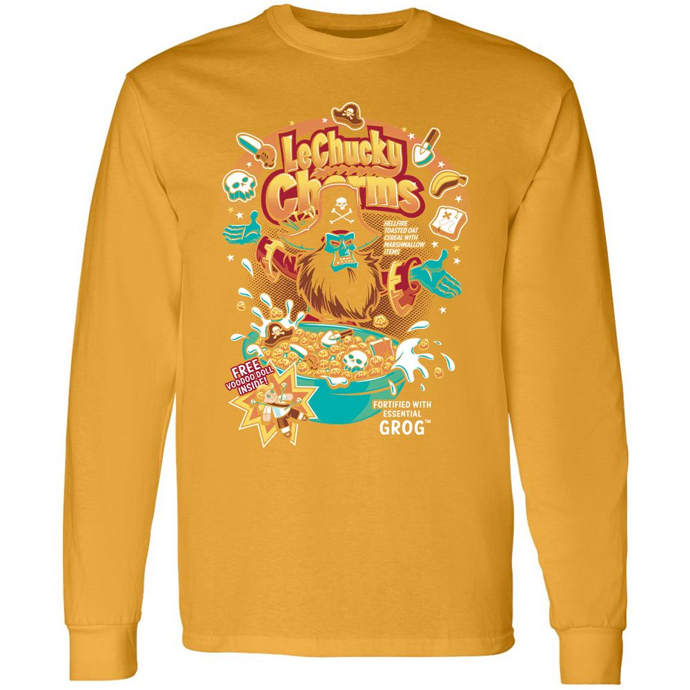 Long Sleeve T-Shirt - F8QSKV5Z - Gold - 9