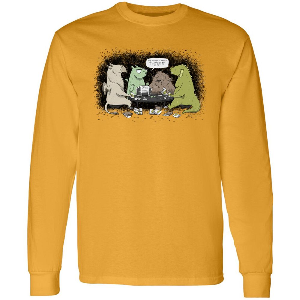 Long Sleeve T-Shirt - BKELXVGW - Gold - 9