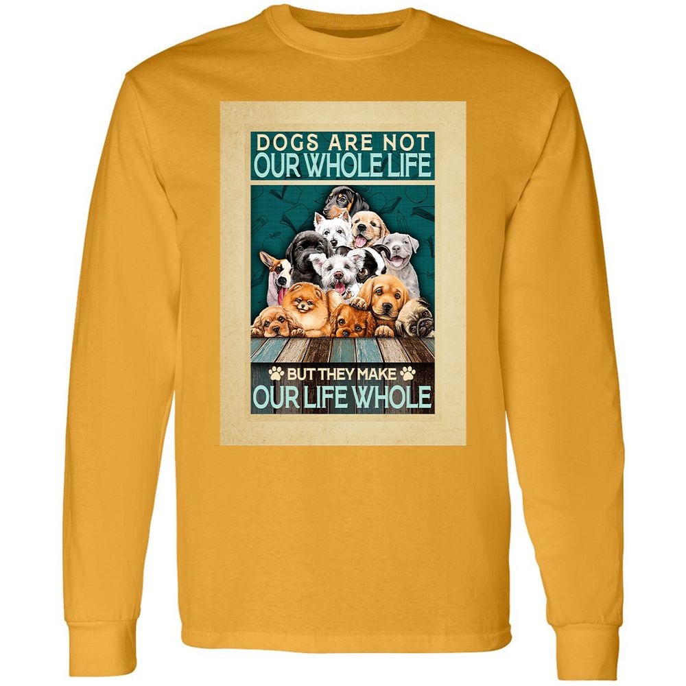 Long Sleeve T-Shirt - U71EMUGP - Gold - 9