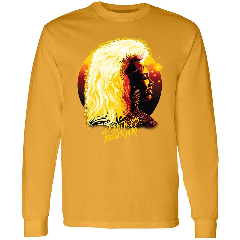 Long Sleeve T-Shirt - QM4VB8J9 - Gold - 9
