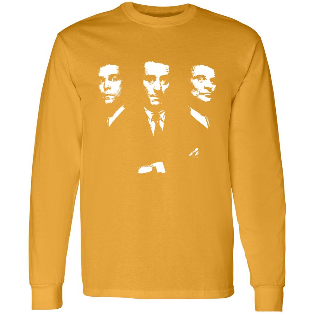 Long Sleeve T-Shirt - 689XYGLW - Gold - 9