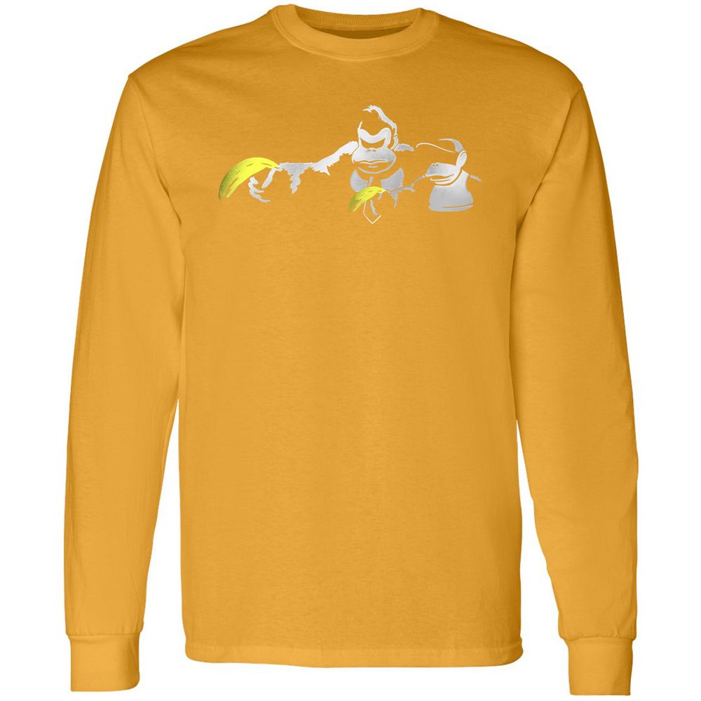 Long Sleeve T-Shirt - 7ZB3SP3F - Gold - 9