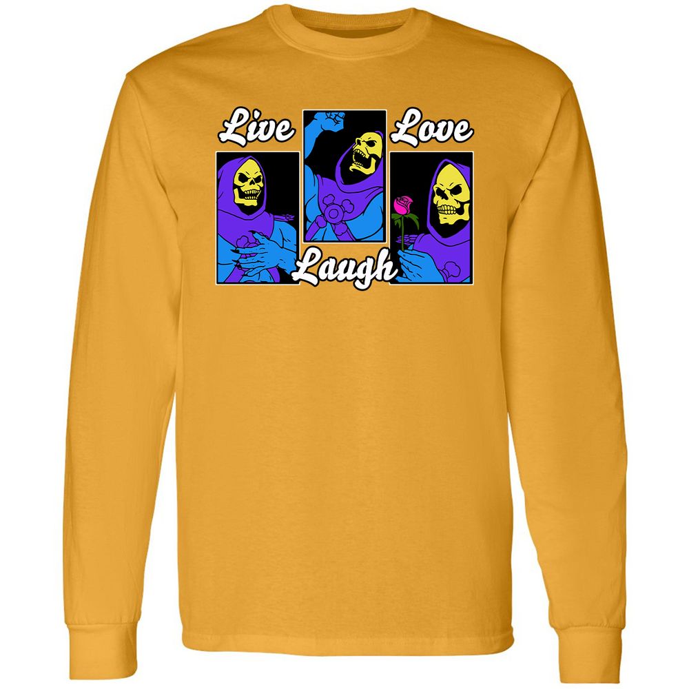 Long Sleeve T-Shirt - QT656U3Q - Gold - 9