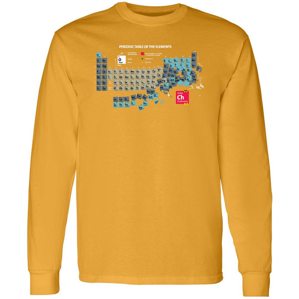 Long Sleeve T-Shirt - ZL5WEL1L - Gold - 9