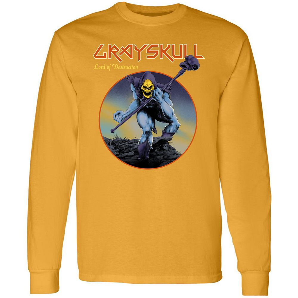 Long Sleeve T-Shirt - ZSJRW2TC - Gold - 9