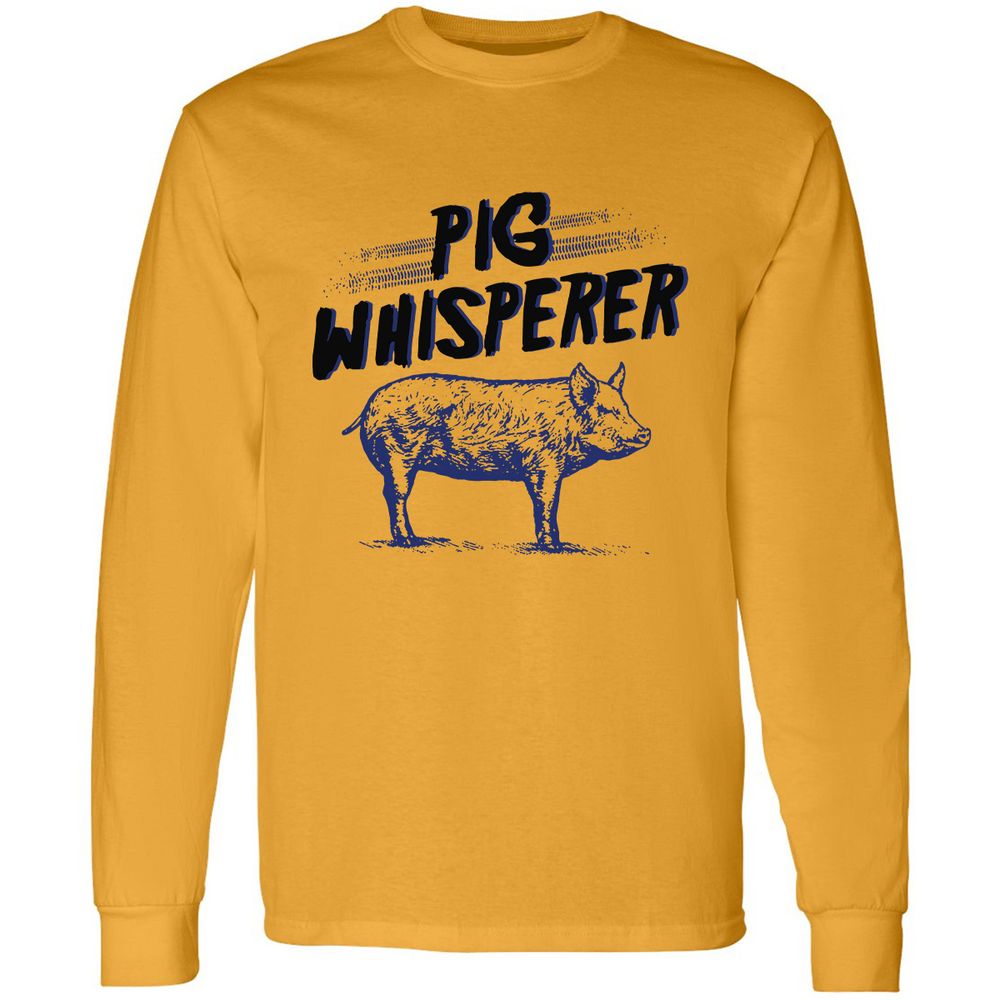 Long Sleeve T-Shirt - NA2GECKQ - Gold - 9