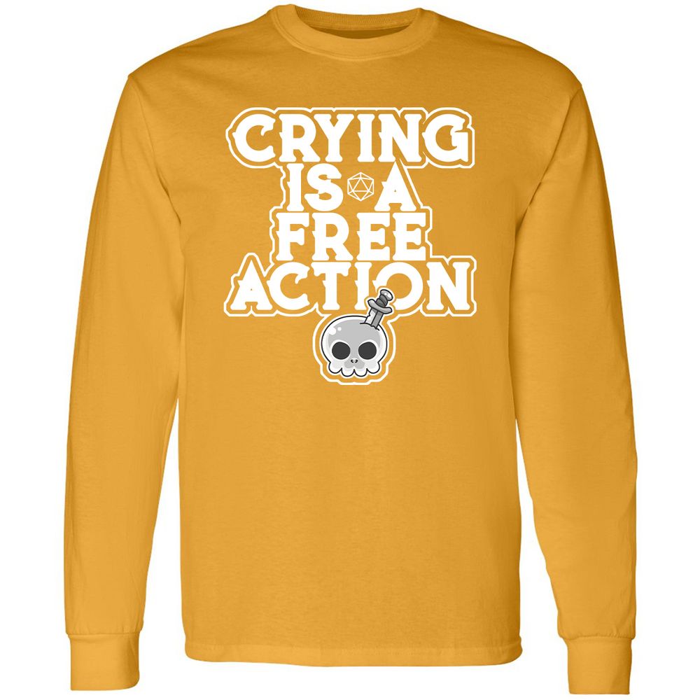 Long Sleeve T-Shirt - KYAFMW95 - Gold - 9