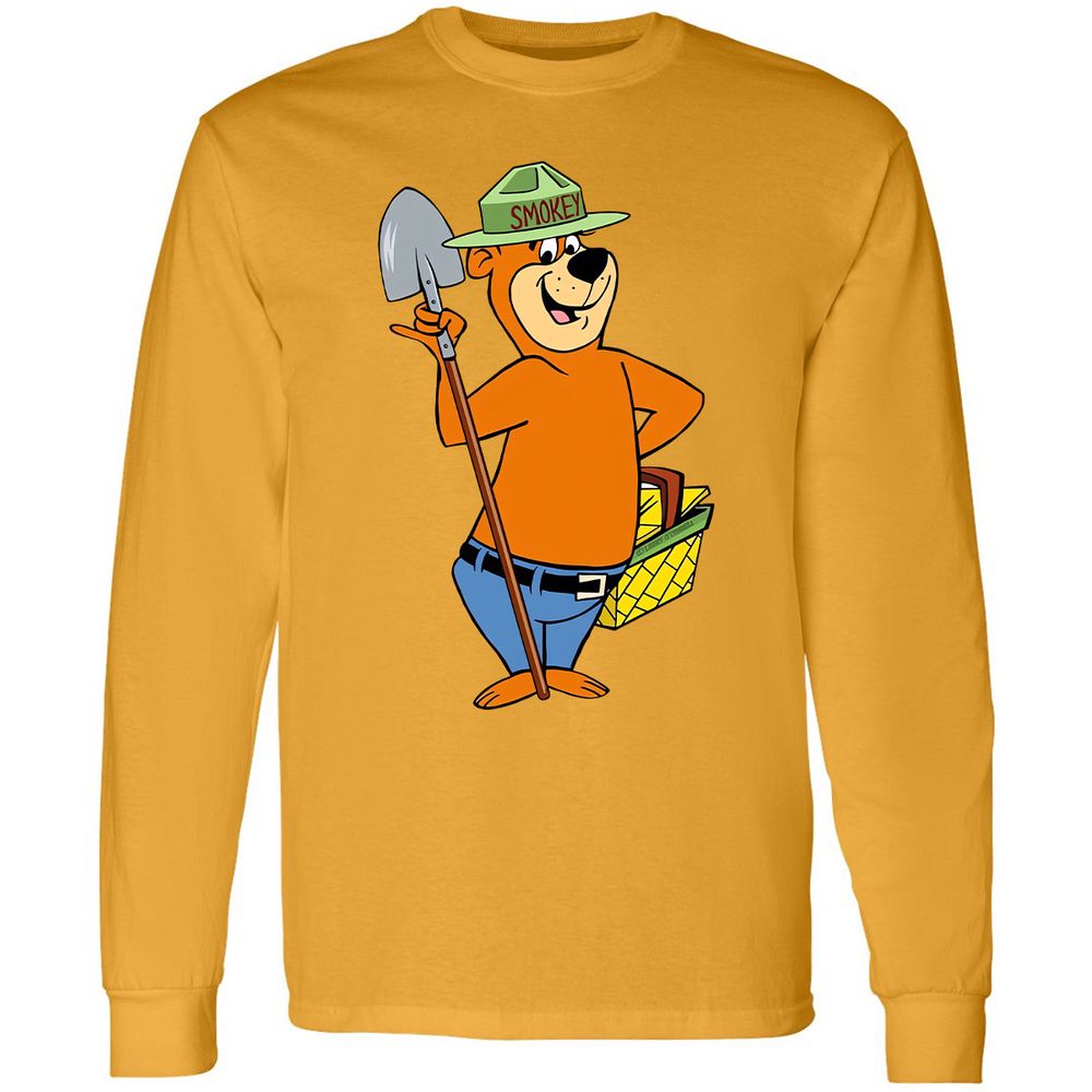 Long Sleeve T-Shirt - 1E6HA5NT - Gold - 9