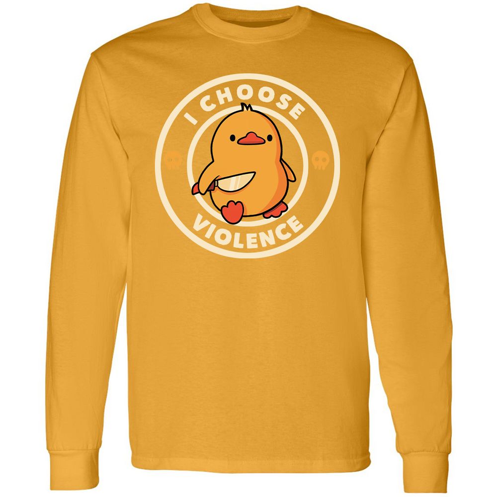 Long Sleeve T-Shirt - HA67HL39 - Gold - 9