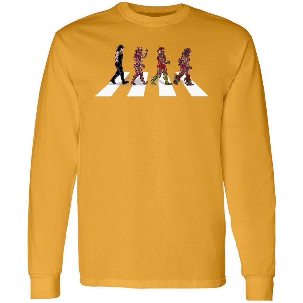 Long Sleeve T-Shirt - 3VSZJV1Y - Gold - 9