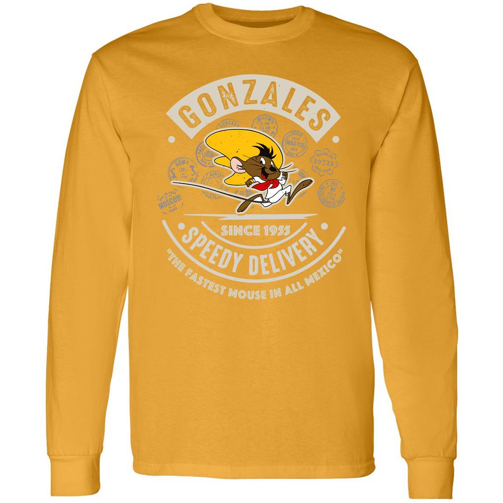 Long Sleeve T-Shirt - YRKE4GL3 - Gold - 9