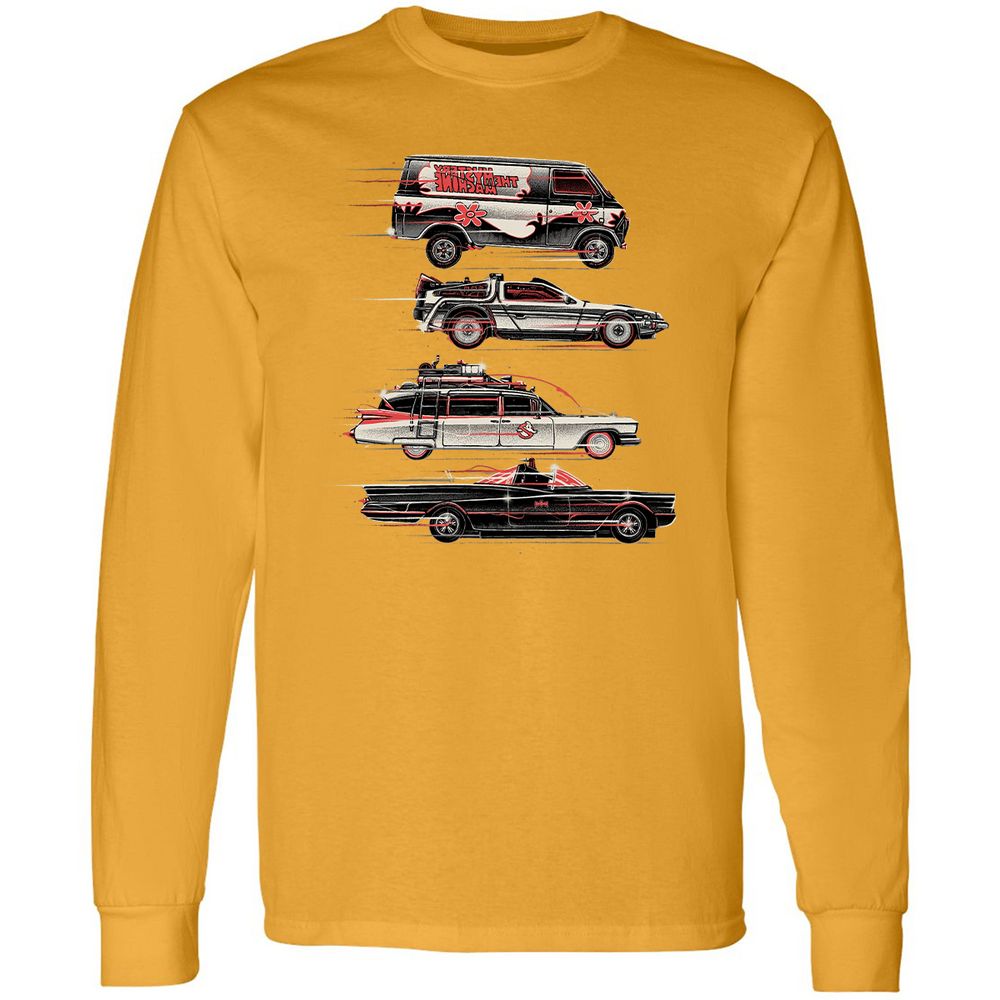 Long Sleeve T-Shirt - KS7FG7WL - Gold - 9