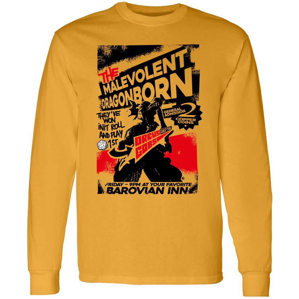 Long Sleeve T-Shirt - DH42YDPM - Gold - 9