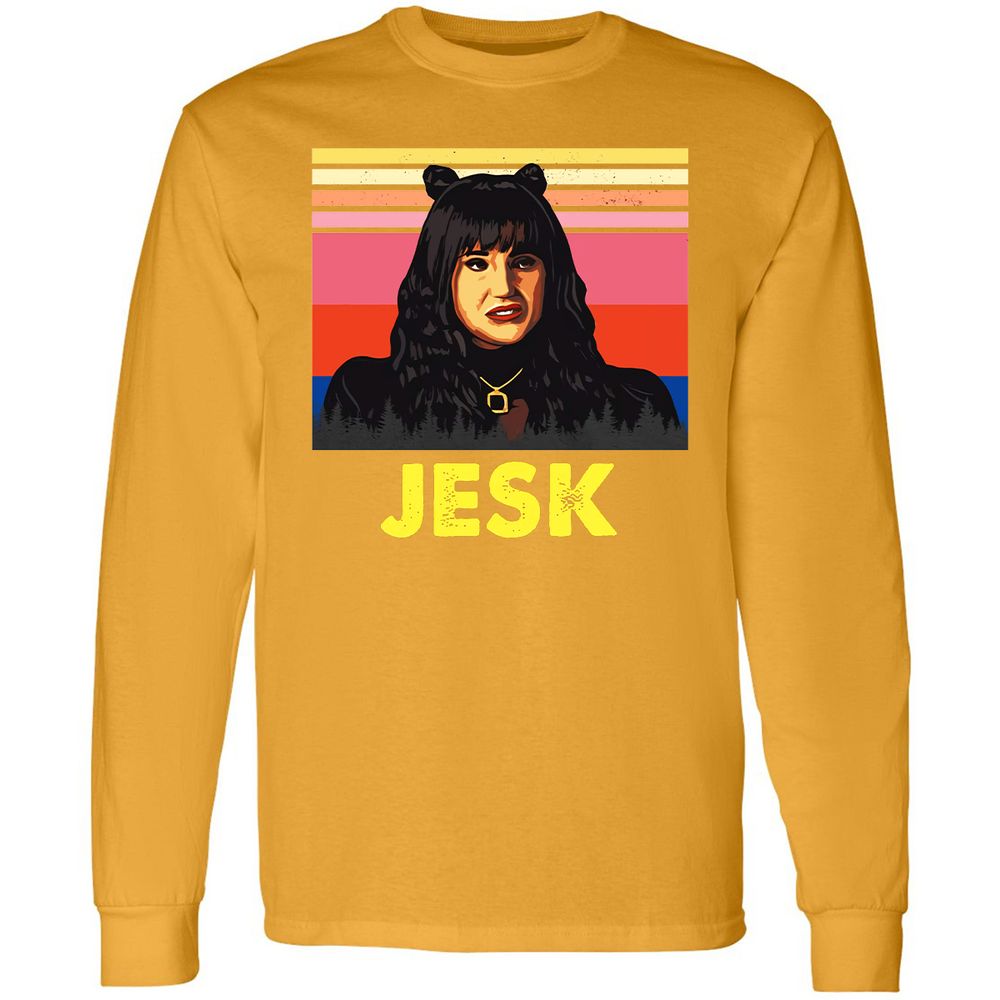 Long Sleeve T-Shirt - 97YN5VLZ - Gold - 9