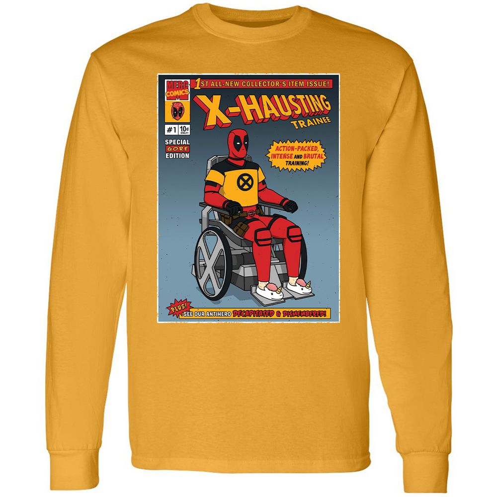 Long Sleeve T-Shirt - NWHKGTDN - Gold - 9