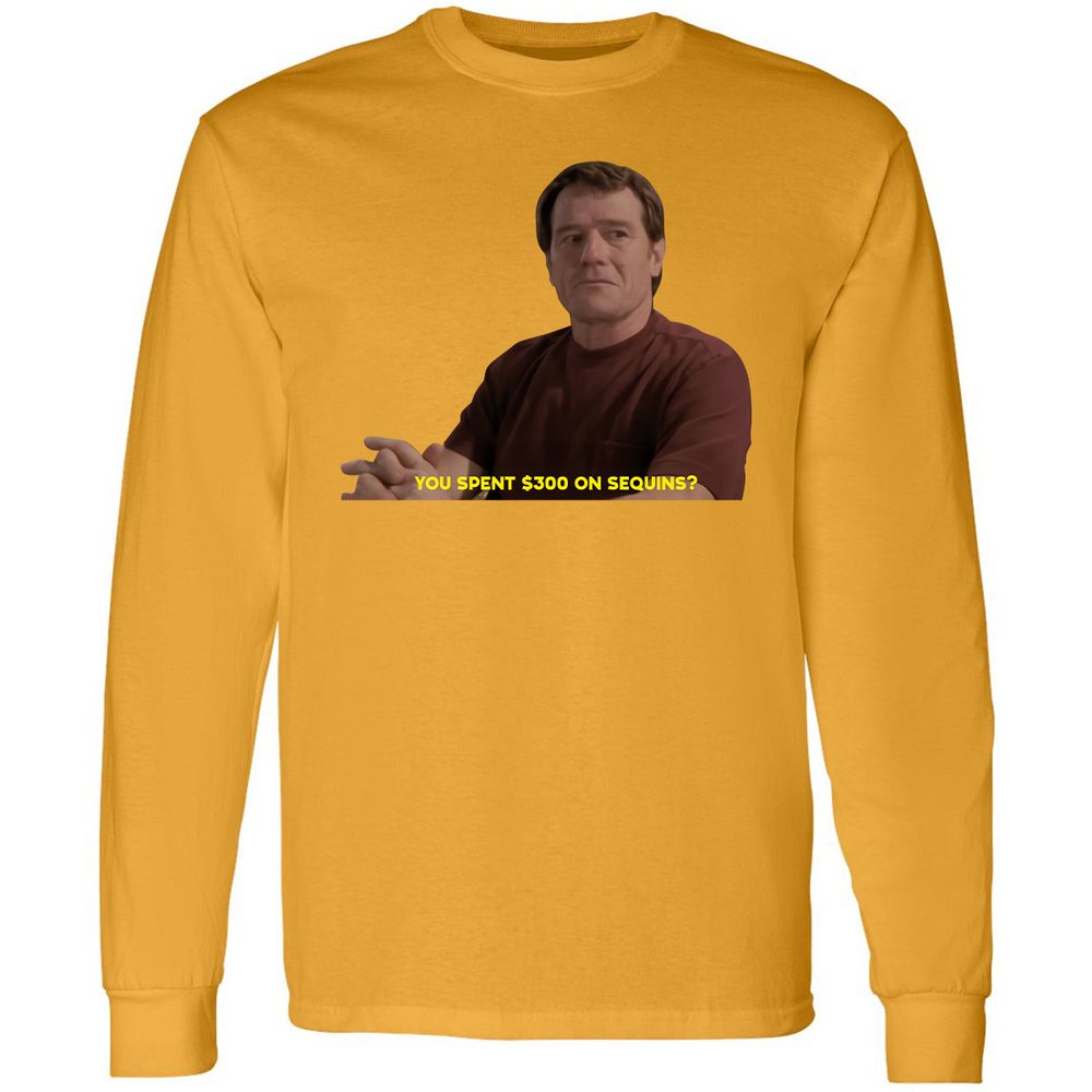 Long Sleeve T-Shirt - TTT6JHFK - Gold - 9