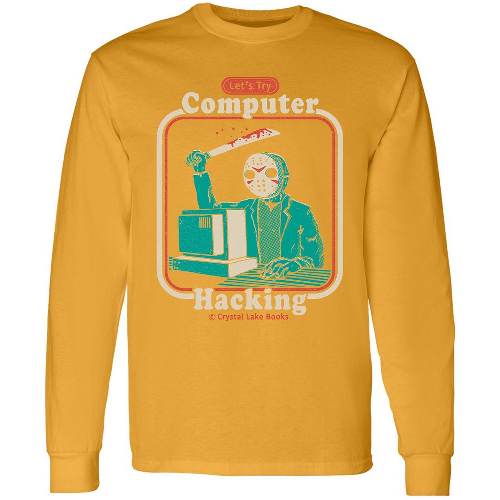 Long Sleeve T-Shirt - 2ZD9MV7H - Gold - 9