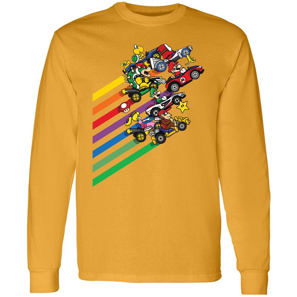Long Sleeve T-Shirt - TZTUF855 - Gold - 9