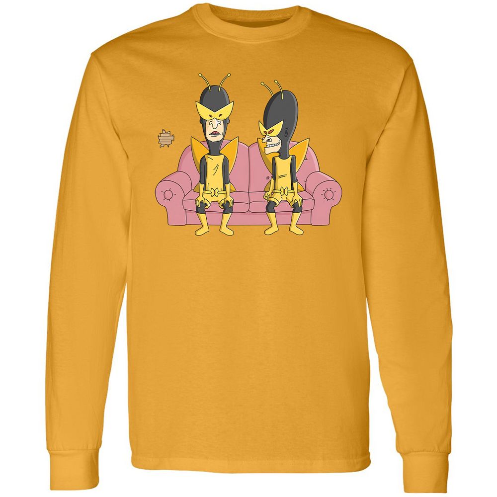 Long Sleeve T-Shirt - 7WZNLW47 - Gold - 9