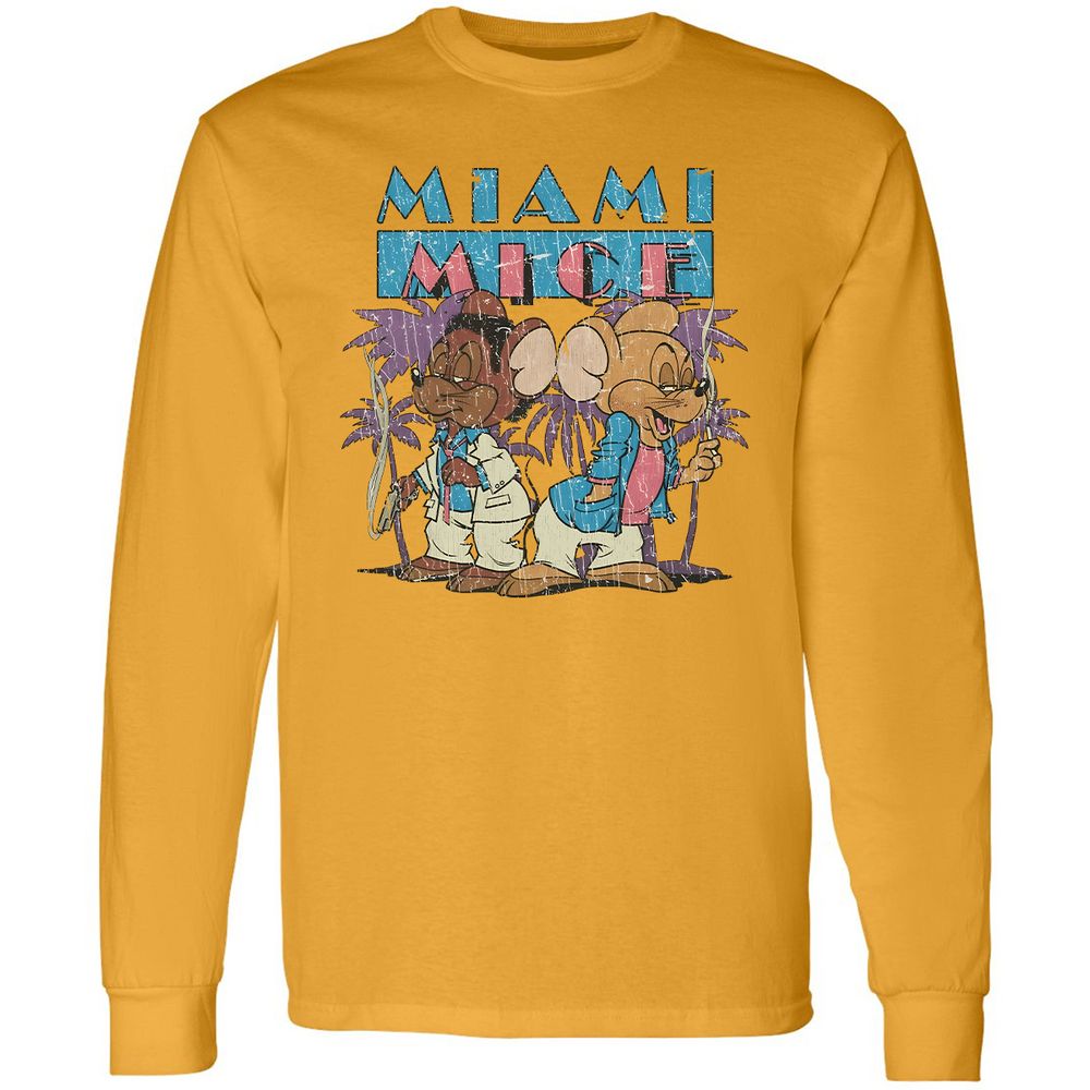 Long Sleeve T-Shirt - 7FEKQFJ3 - Gold - 9