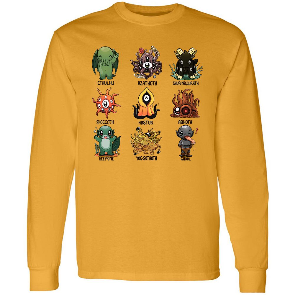 Long Sleeve T-Shirt - 92PEZNPW - Gold - 9