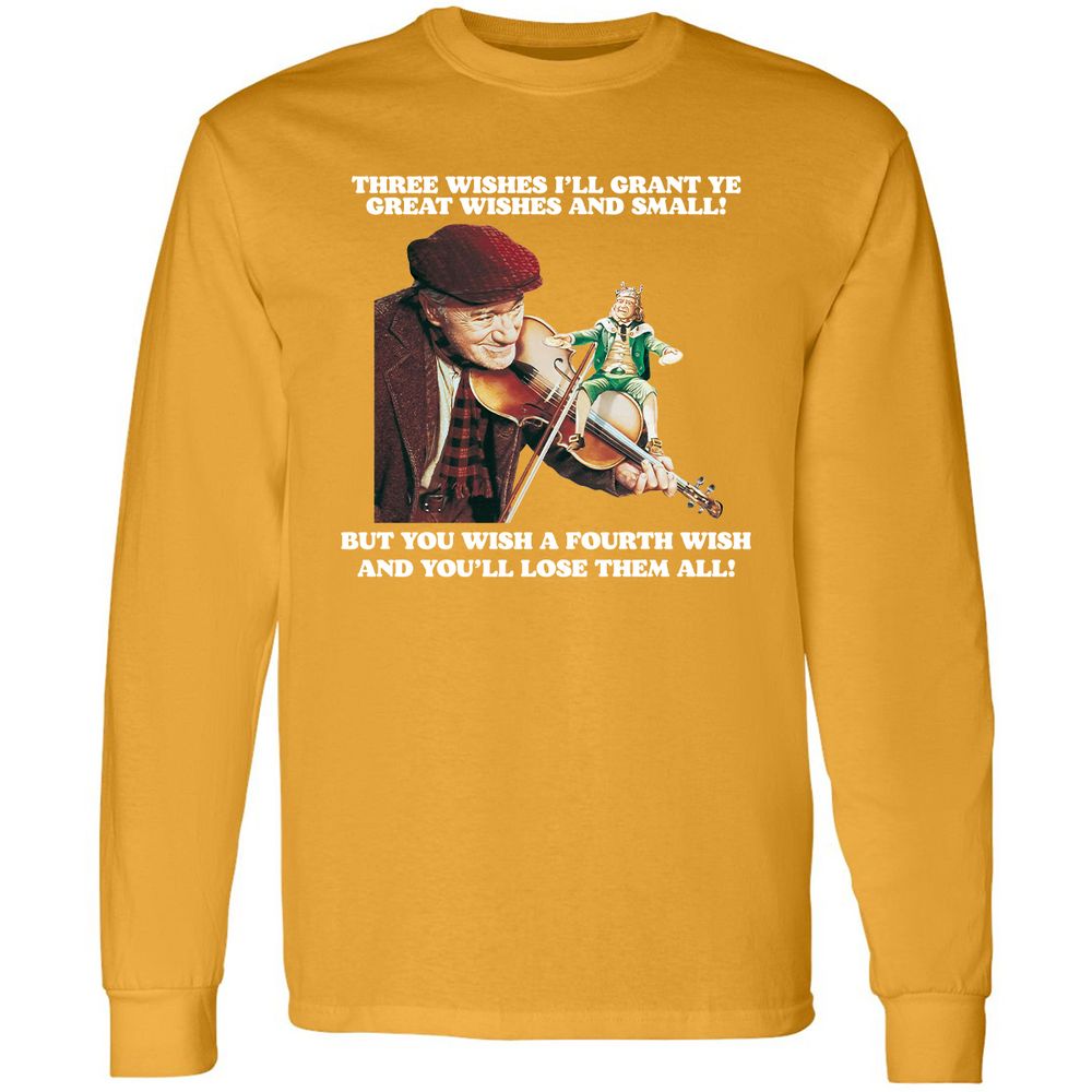 Long Sleeve T-Shirt - C2UA4PJ4 - Gold - 9