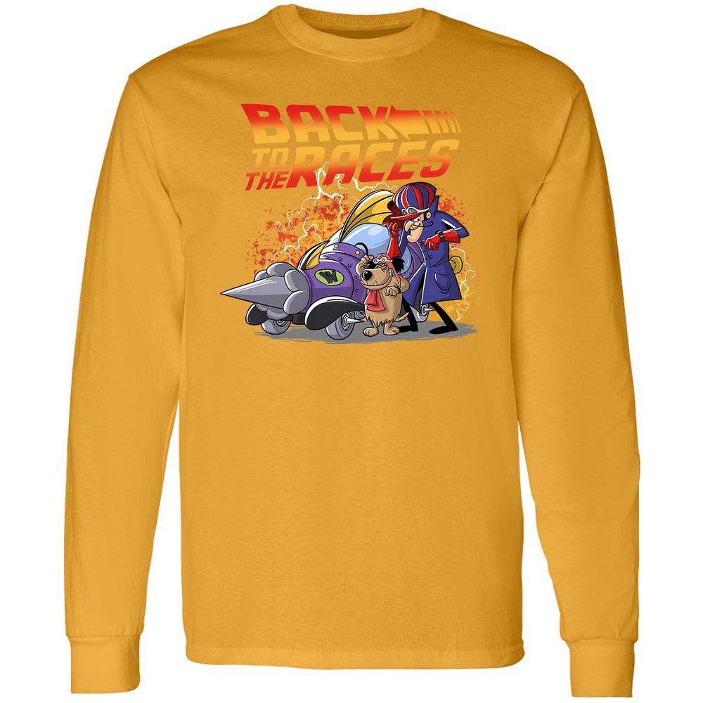 Long Sleeve T-Shirt - D3HXF7R8 - Gold - 9