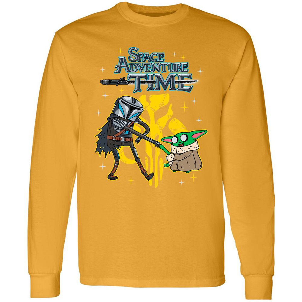 Long Sleeve T-Shirt - VWY6Z8BP - Gold - 9