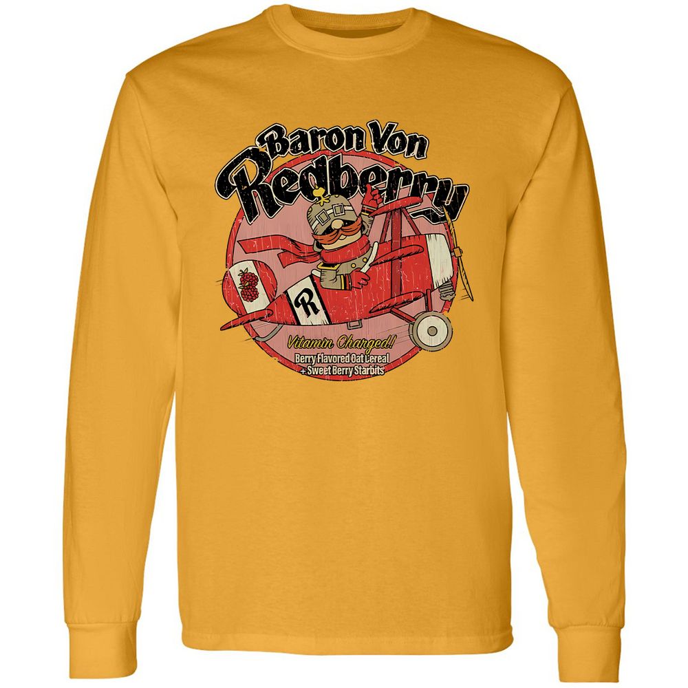 Long Sleeve T-Shirt - KMTGW4X8 - Gold - 9