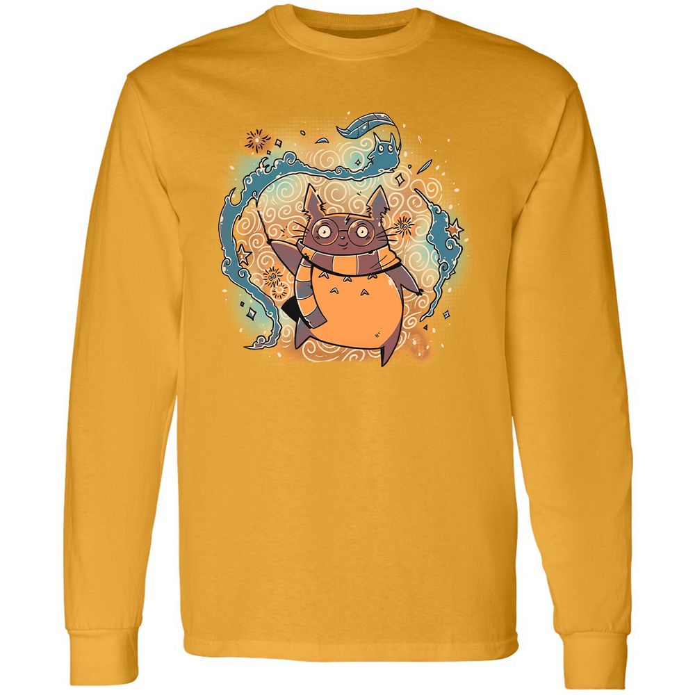 Long Sleeve T-Shirt - 6S9VPQ7M - Gold - 9