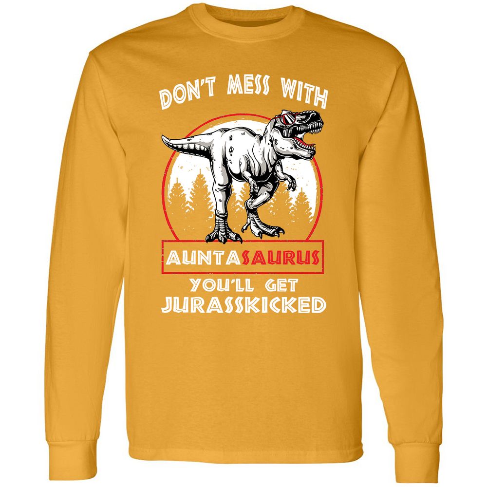 Long Sleeve T-Shirt - 3FSHT8SQ - Gold - 9