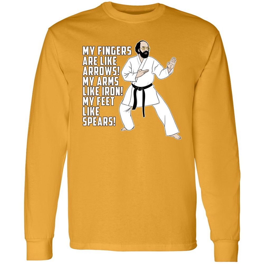 Long Sleeve T-Shirt - YVR1RSG4 - Gold - 9