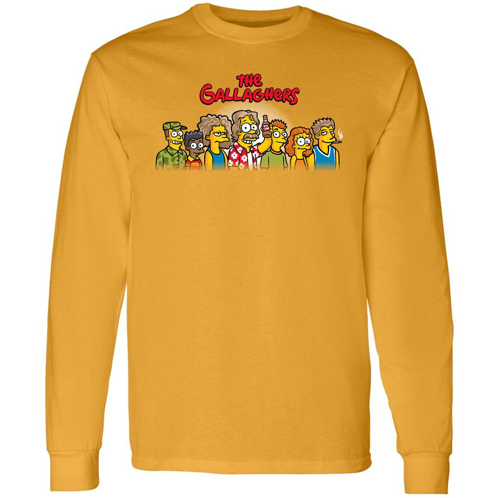 Long Sleeve T-Shirt - VT88K8NZ - Gold - 9