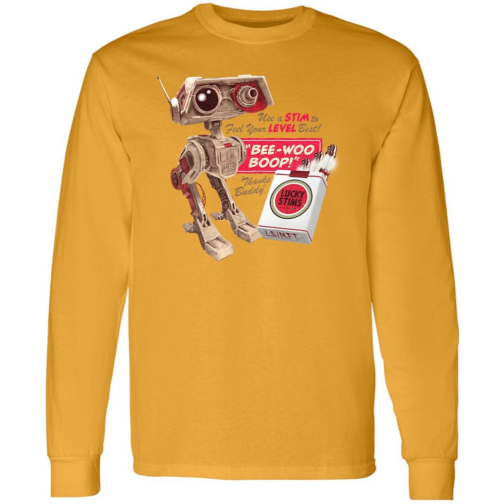 Long Sleeve T-Shirt - 8B7T6LLY - Gold - 9