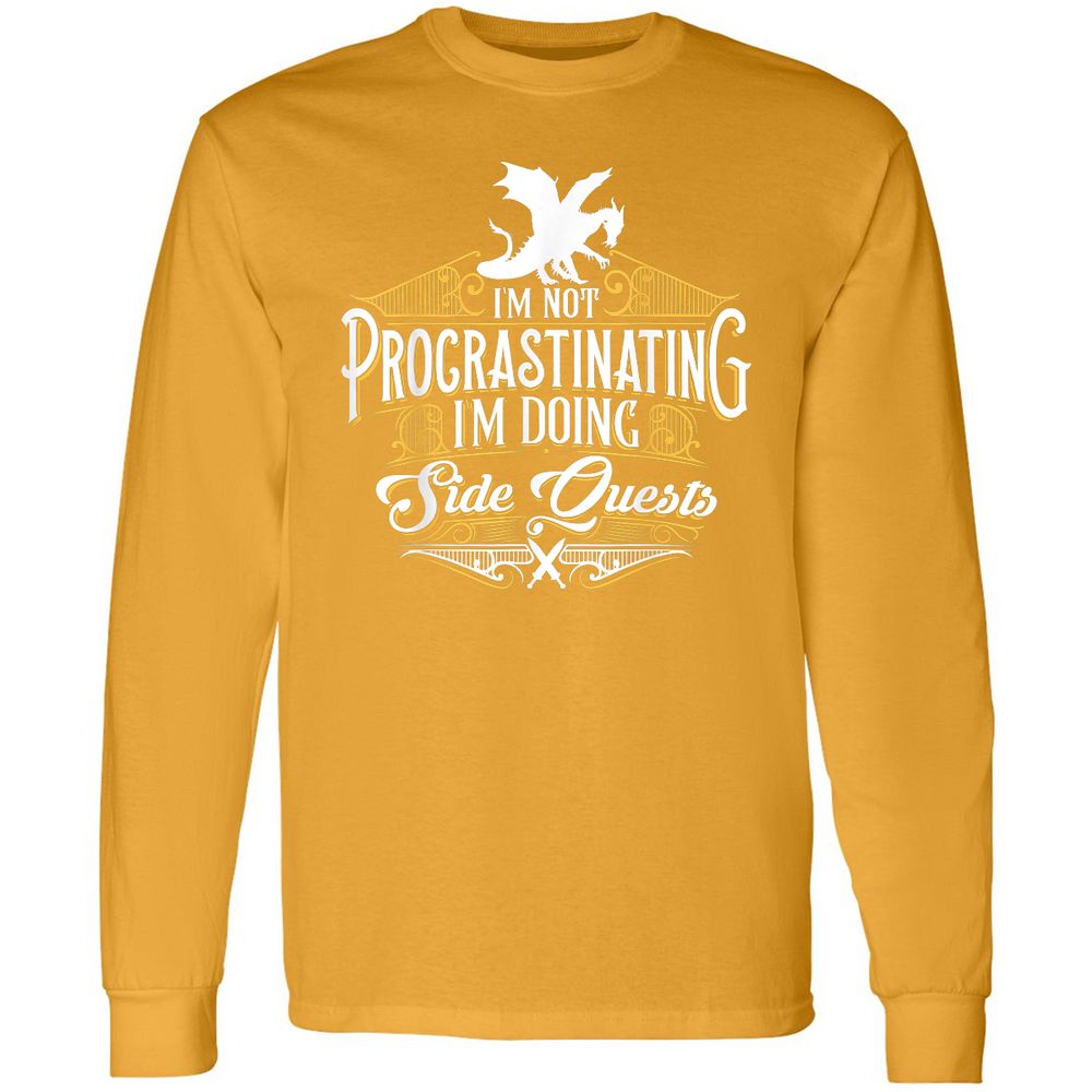 Long Sleeve T-Shirt - 6UXAM8M8 - Gold - 9