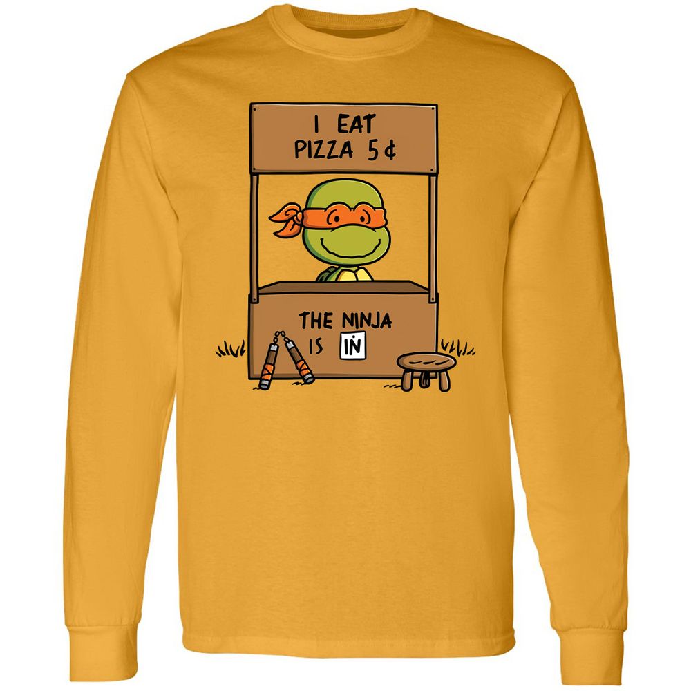 Long Sleeve T-Shirt - 18UYZPNN - Gold - 9