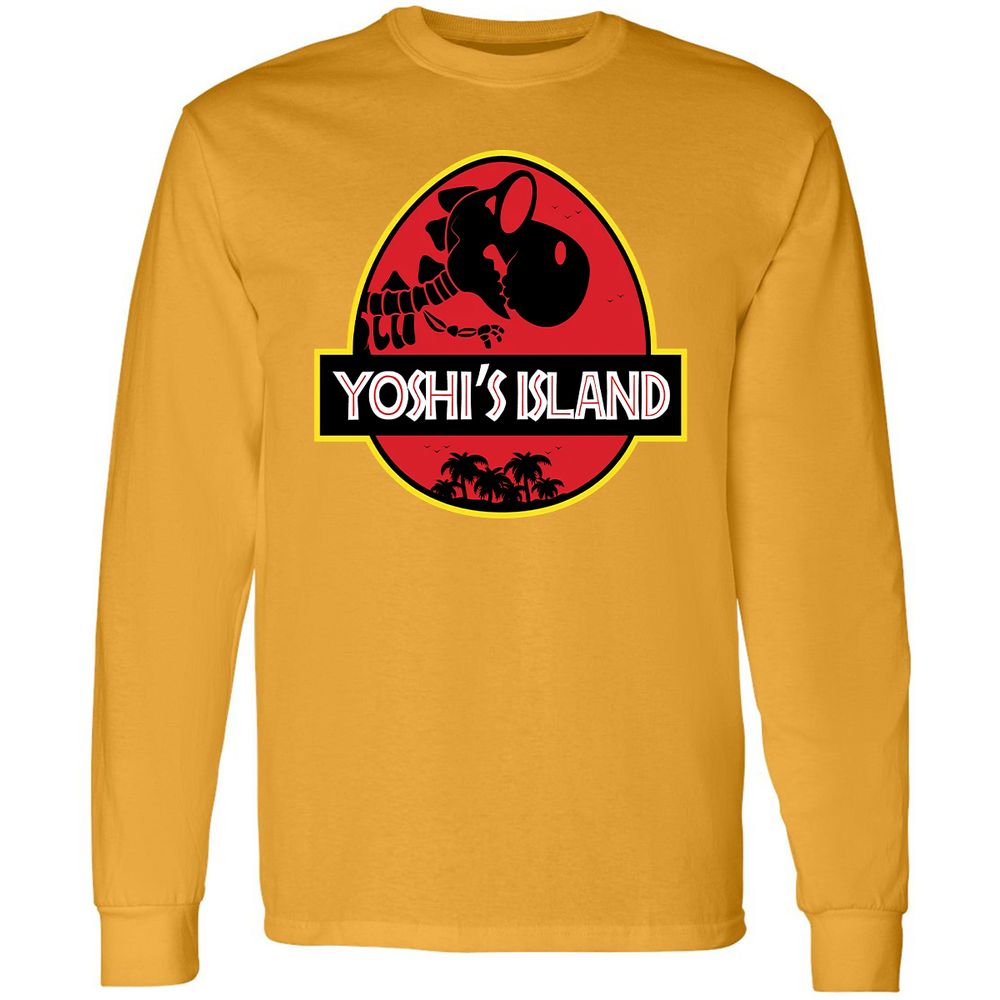 Long Sleeve T-Shirt - HDJPN6U7 - Gold - 9