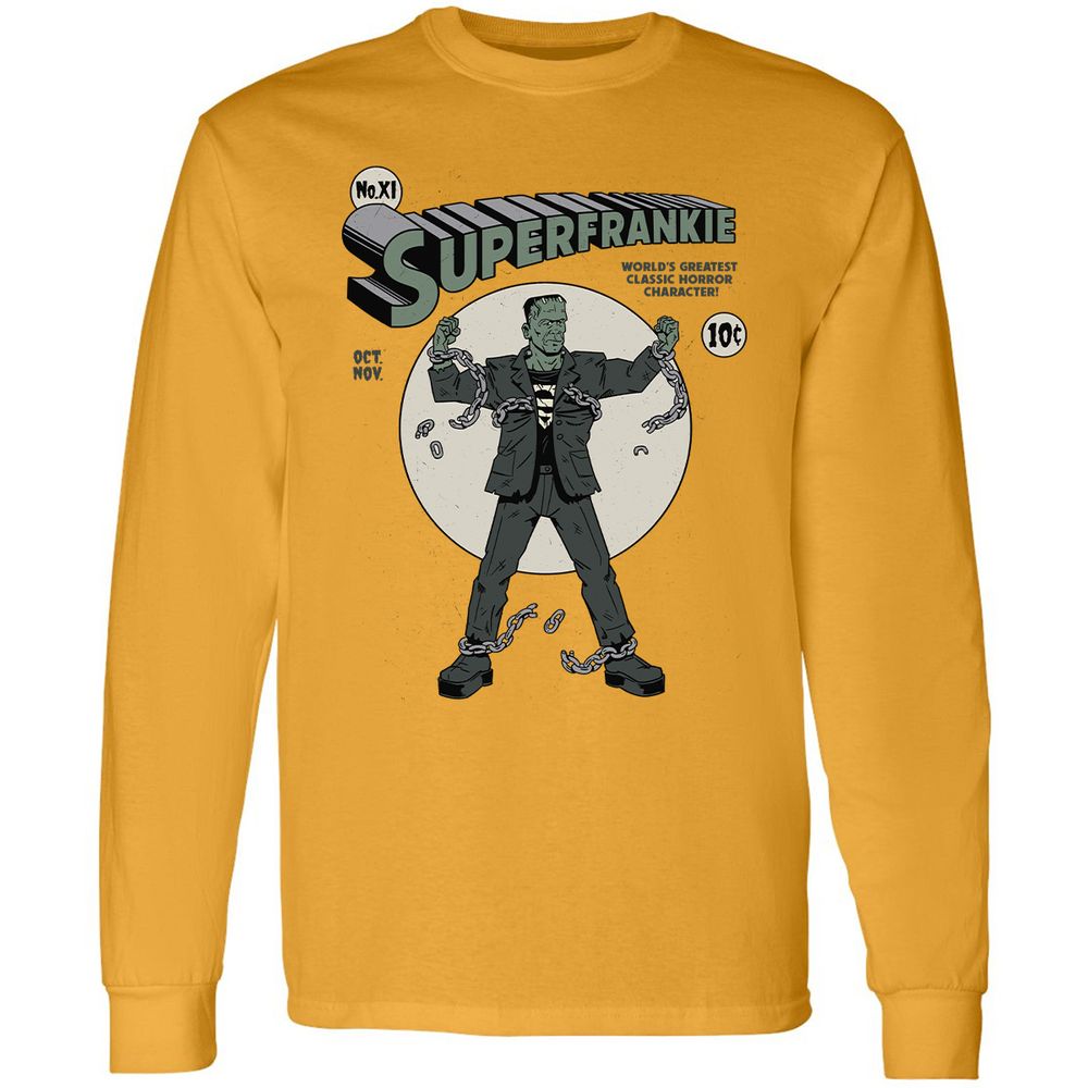 Long Sleeve T-Shirt - 5MGMD9V2 - Gold - 9