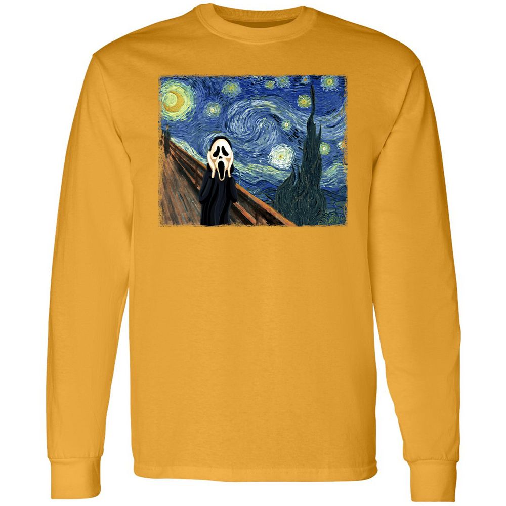 Long Sleeve T-Shirt - MMFTHUCE - Gold - 9