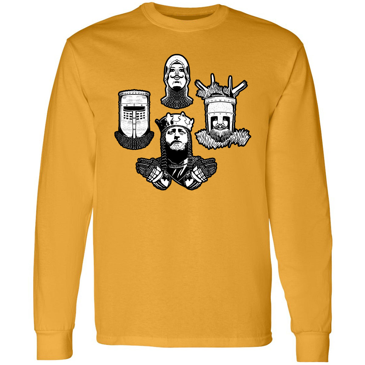 Long Sleeve T-Shirt - QPP17699 - Gold - 9