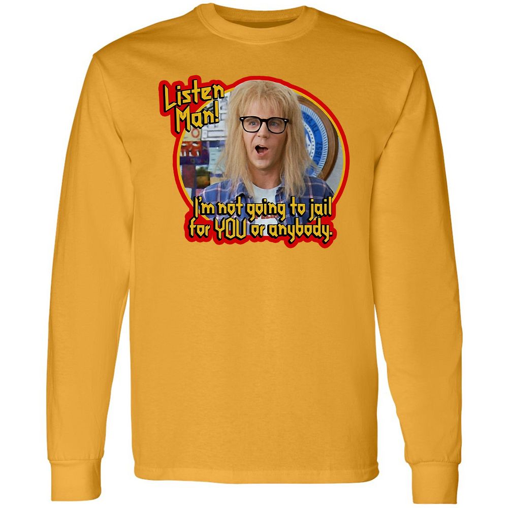 Long Sleeve T-Shirt - LJ5BBAGG - Gold - 9