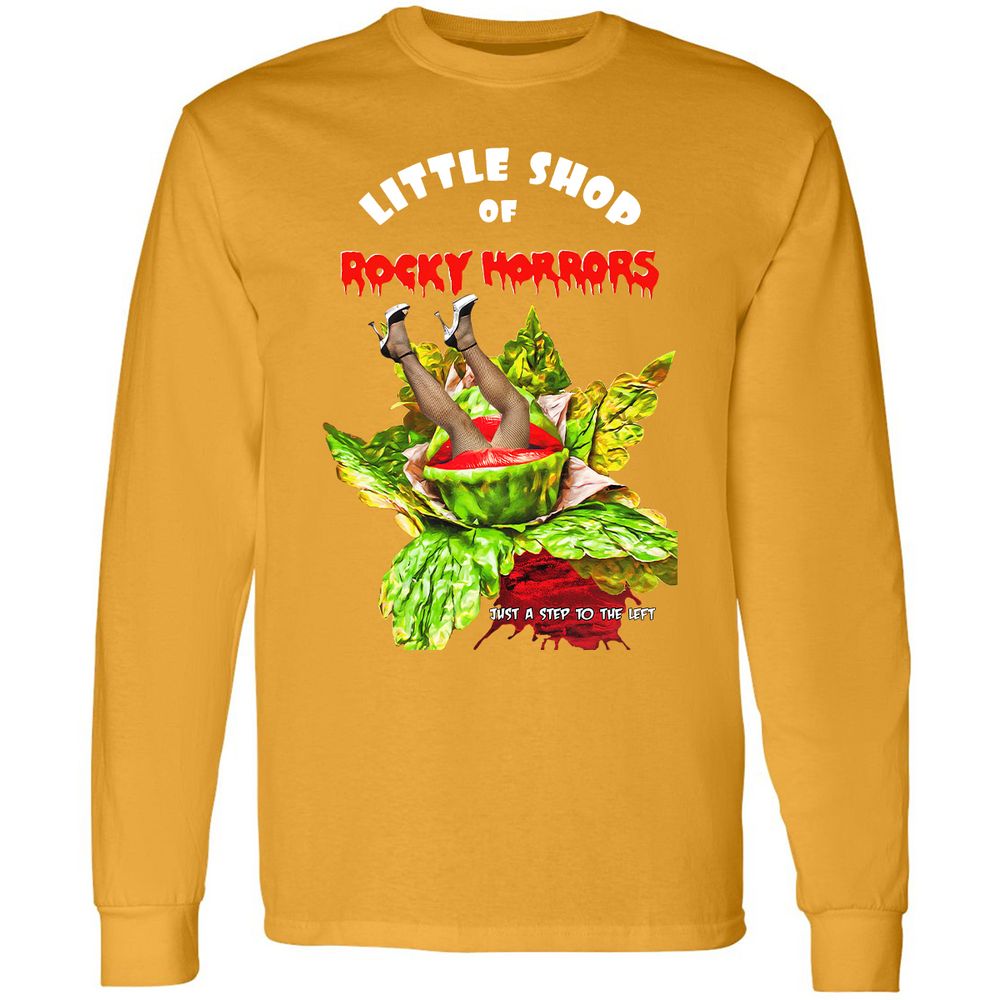 Long Sleeve T-Shirt - Black - Gold - 9